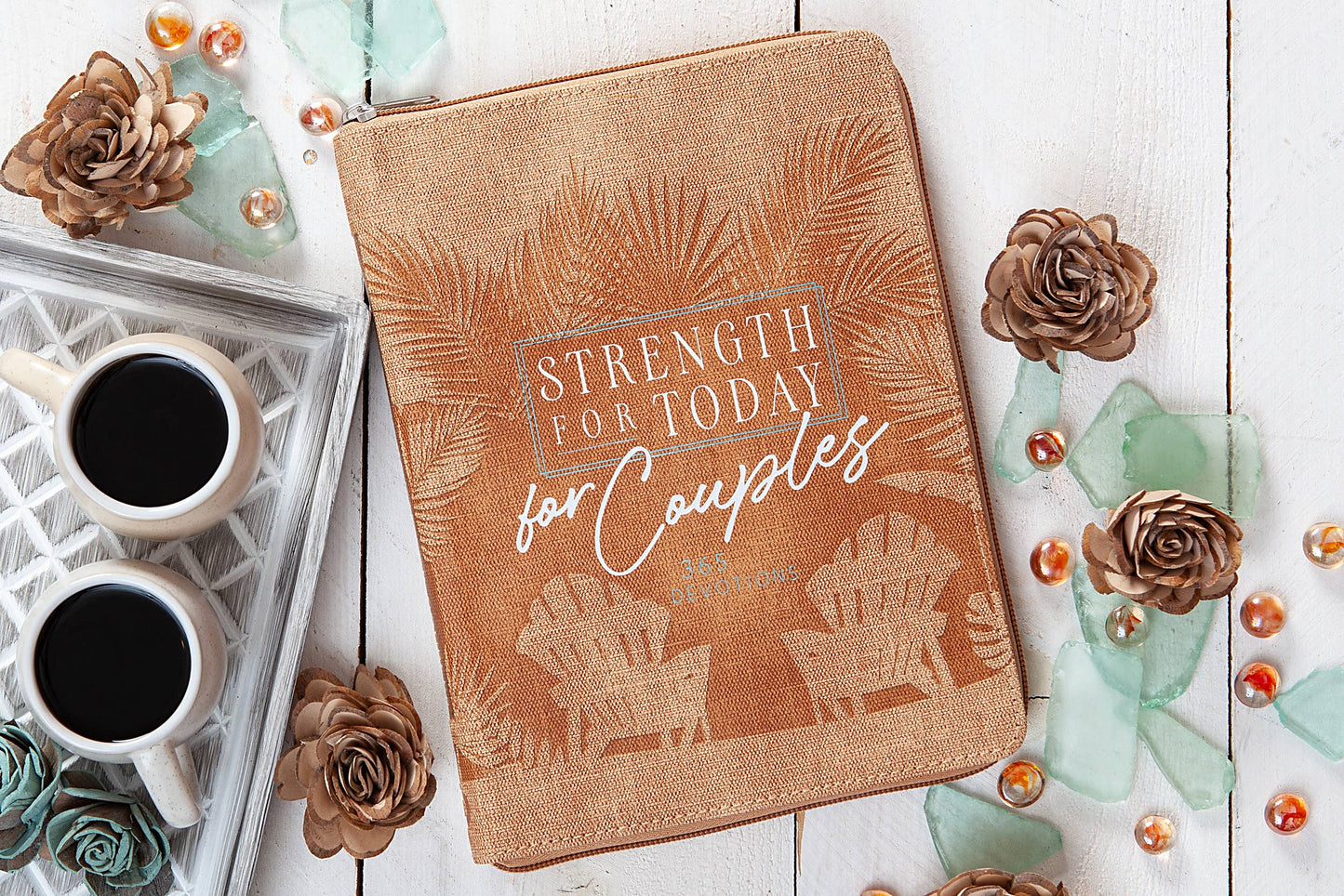 Strength for Today for Couples Zippered Devotional