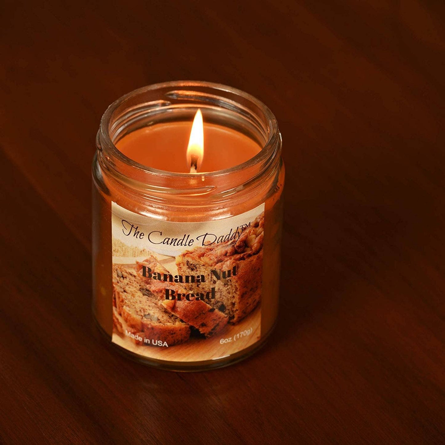 Banana Nut Bread Scented Jar Candle