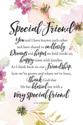 Special Friend Plaque