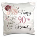 Happy 90th Birthday Pillowcase w/Pillow