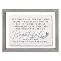If I Could Give You One Thing..Sign