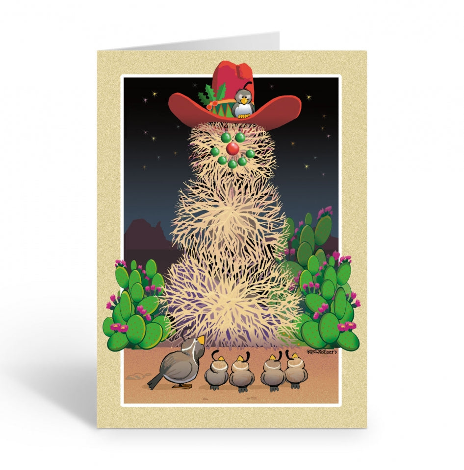 Tumbleweed Snowman Boxed Christmas Cards