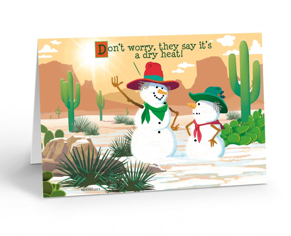 Dry Heat Boxed Christmas Cards