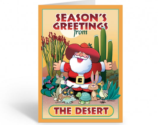 Season's Greetings From the Desert Boxed Christmas Cards