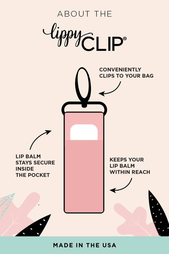 Neurodivergent LippyClip® Lip Balm Holder for Chapstick