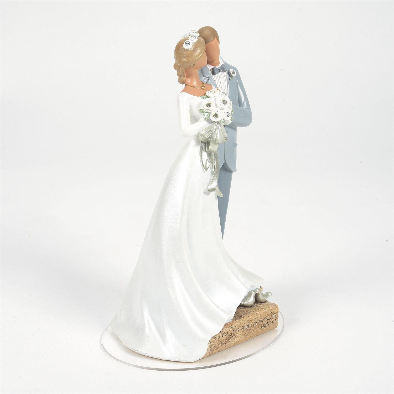 Bride and Groom Wedding Cake Topper