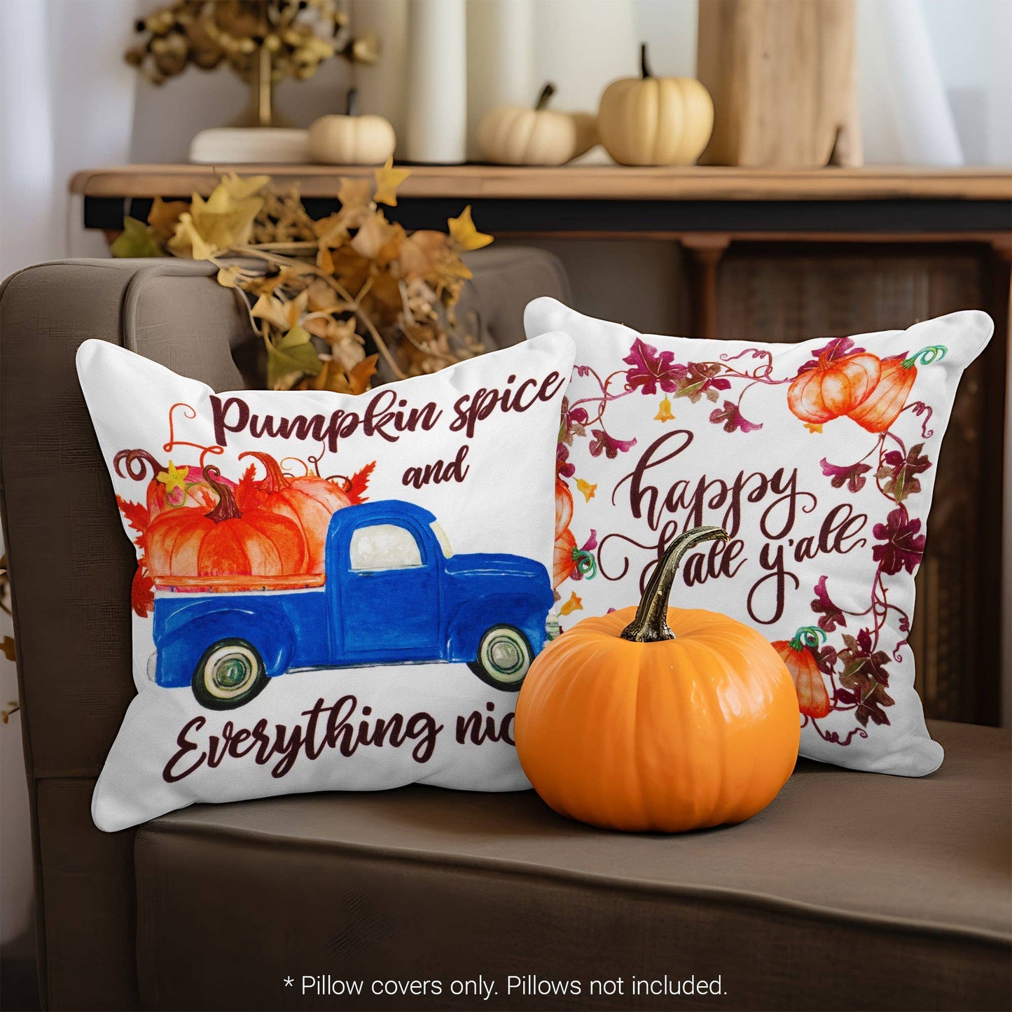 Fall Decoration Farmhouse Throw Pillows