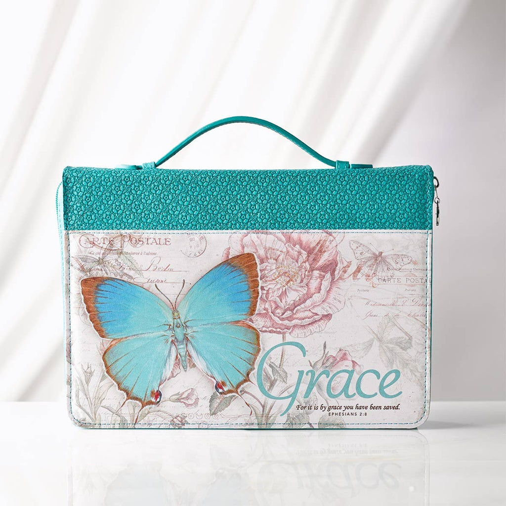 Grace Butterfly Blessings Bible Cover