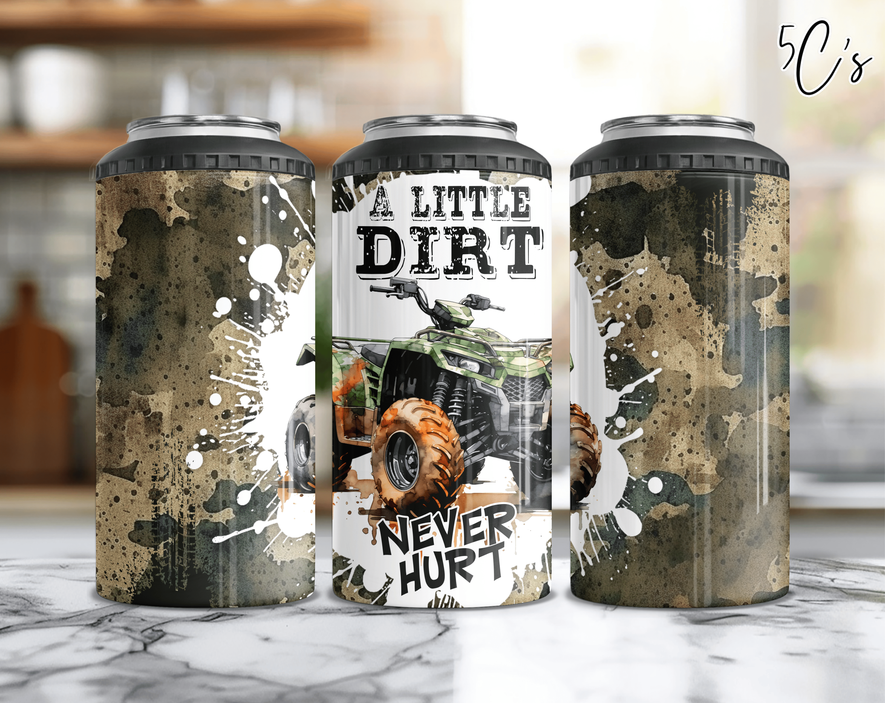 A Little Dirt Never Hurt Truck Can Cooler