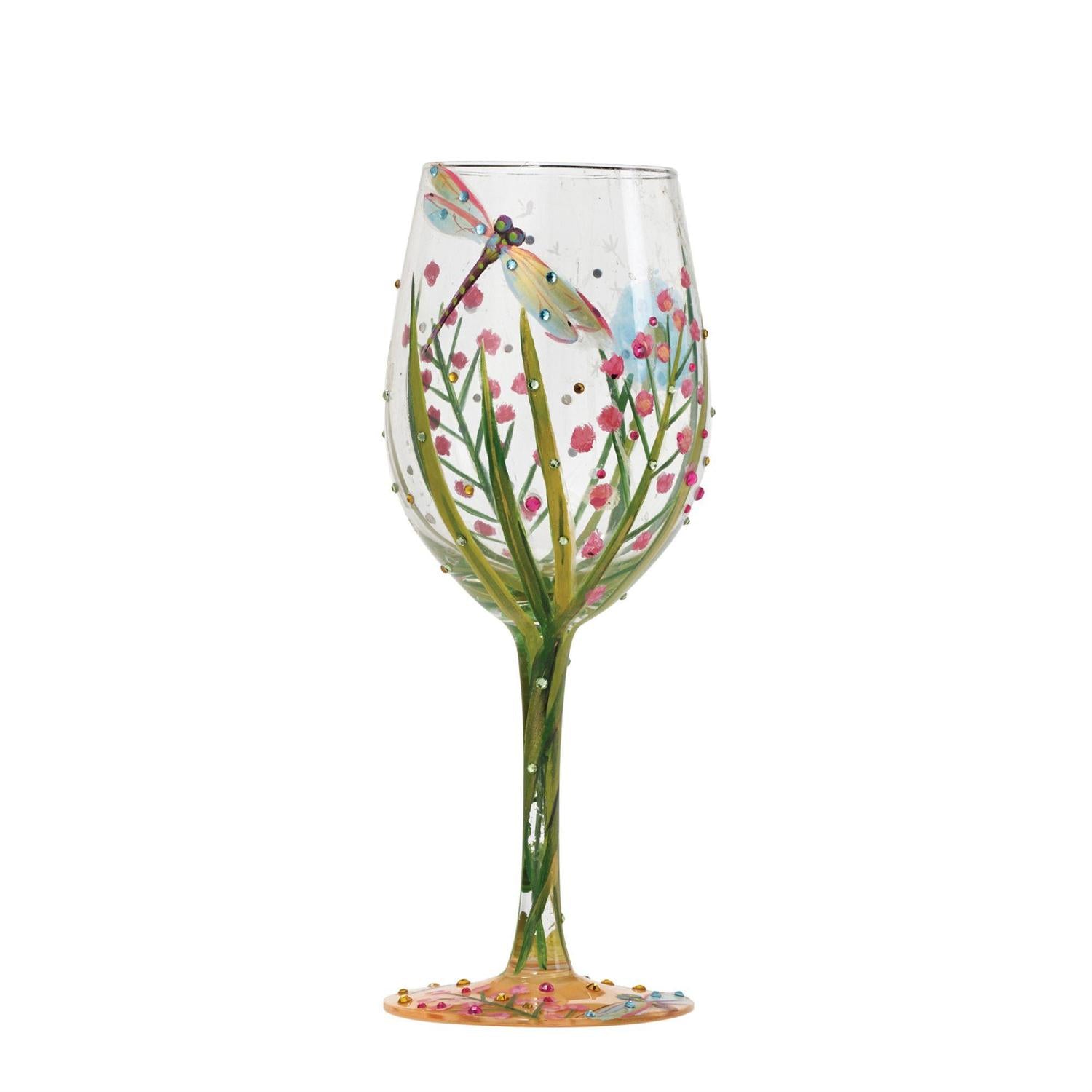 Dragonfly Lolita Wine Glass