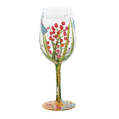 Dragonfly Lolita Wine Glass