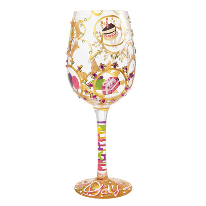 Queen For A Day Wine Glass