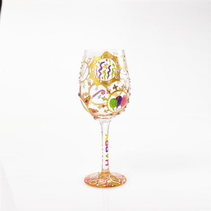 Queen For A Day Wine Glass