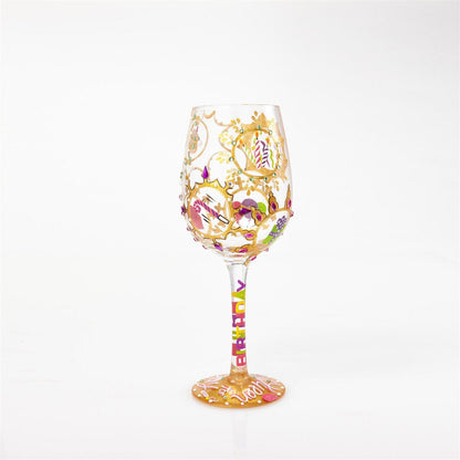 Queen For A Day Wine Glass