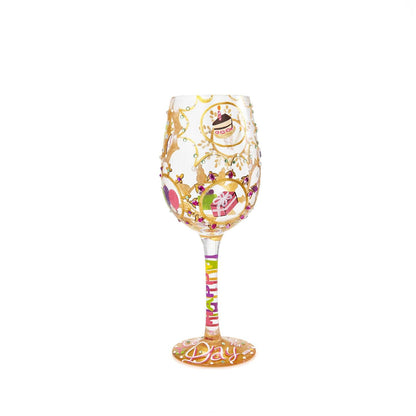 Queen For A Day Wine Glass