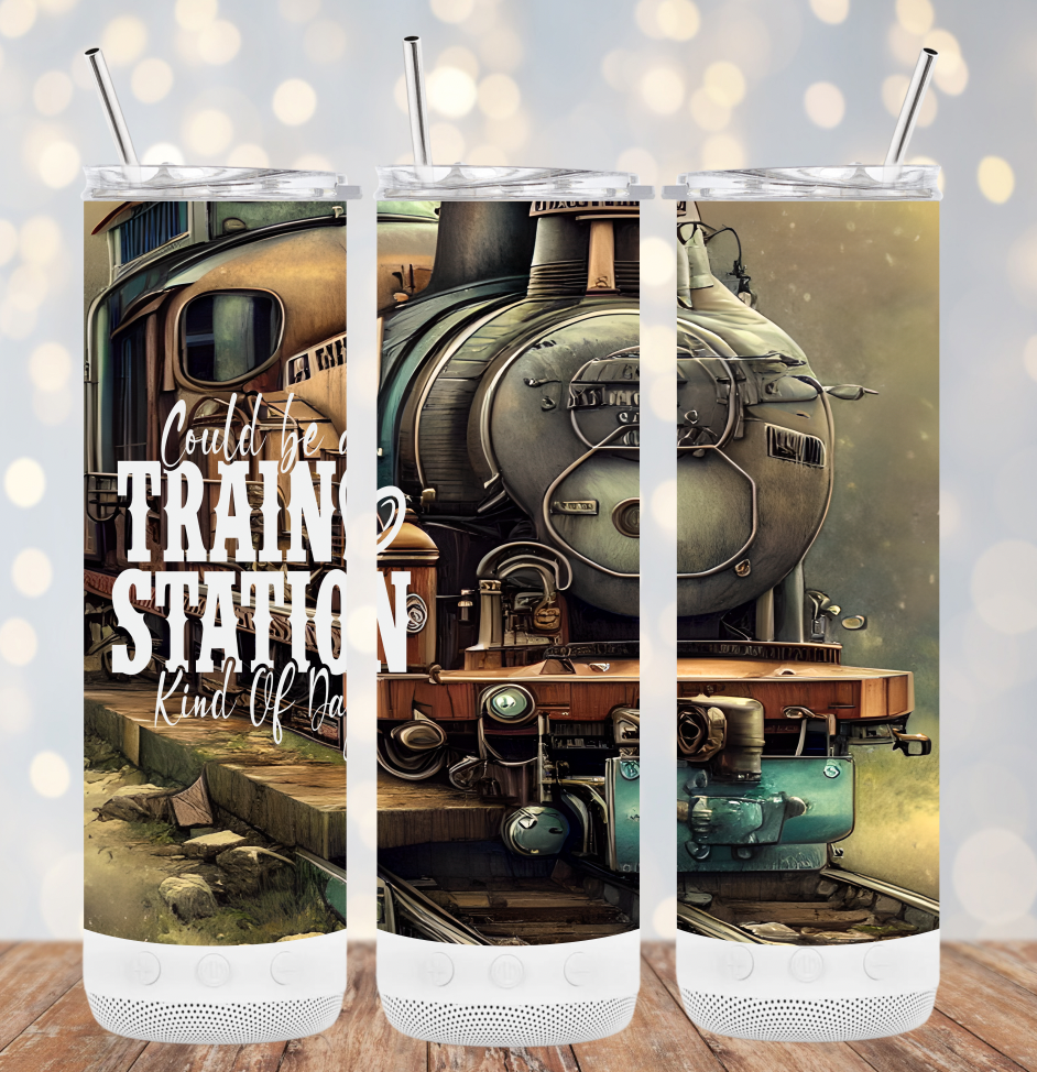 Could Be A Train Station Kind Of Day Tumbler