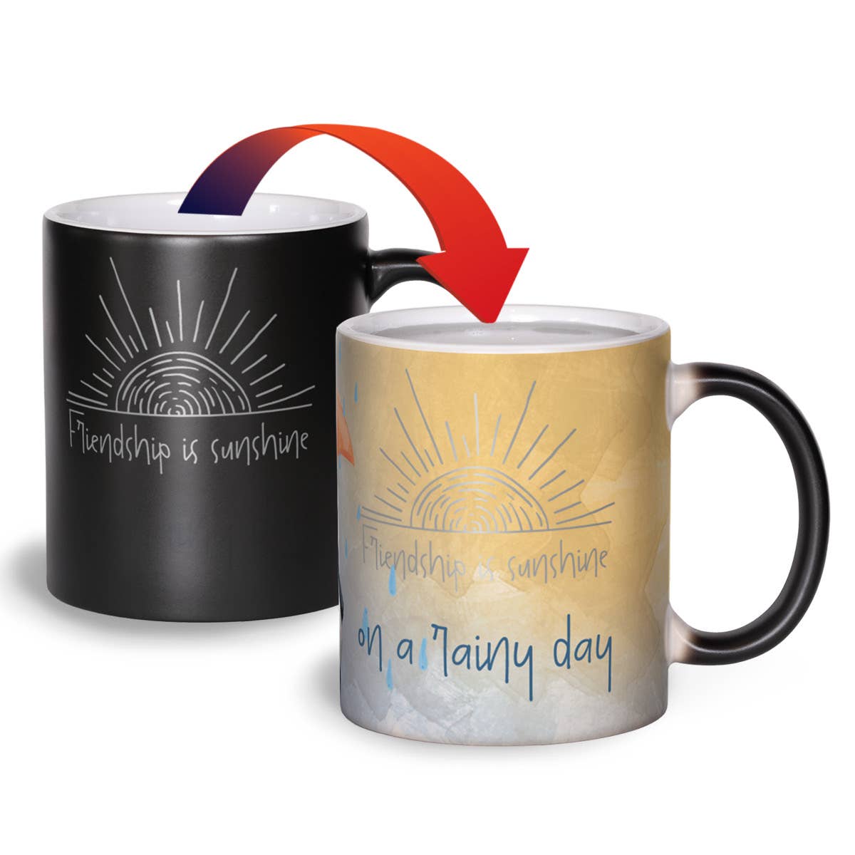 Panda Friends Color Changing Mug