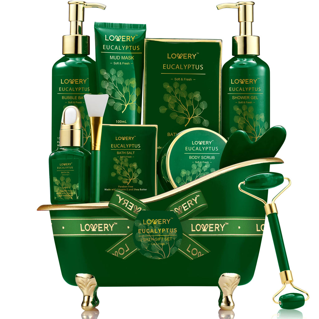 Eucalyptus Home Spa Bath & Body Care Set