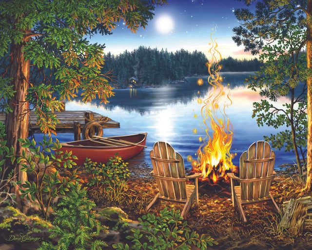 Lakeside Canoe Puzzle