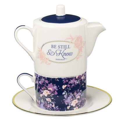 Be Still Tea for One Tea Set