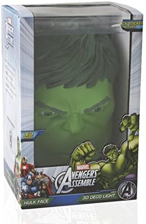 Hulk Face 3D Deco Light
