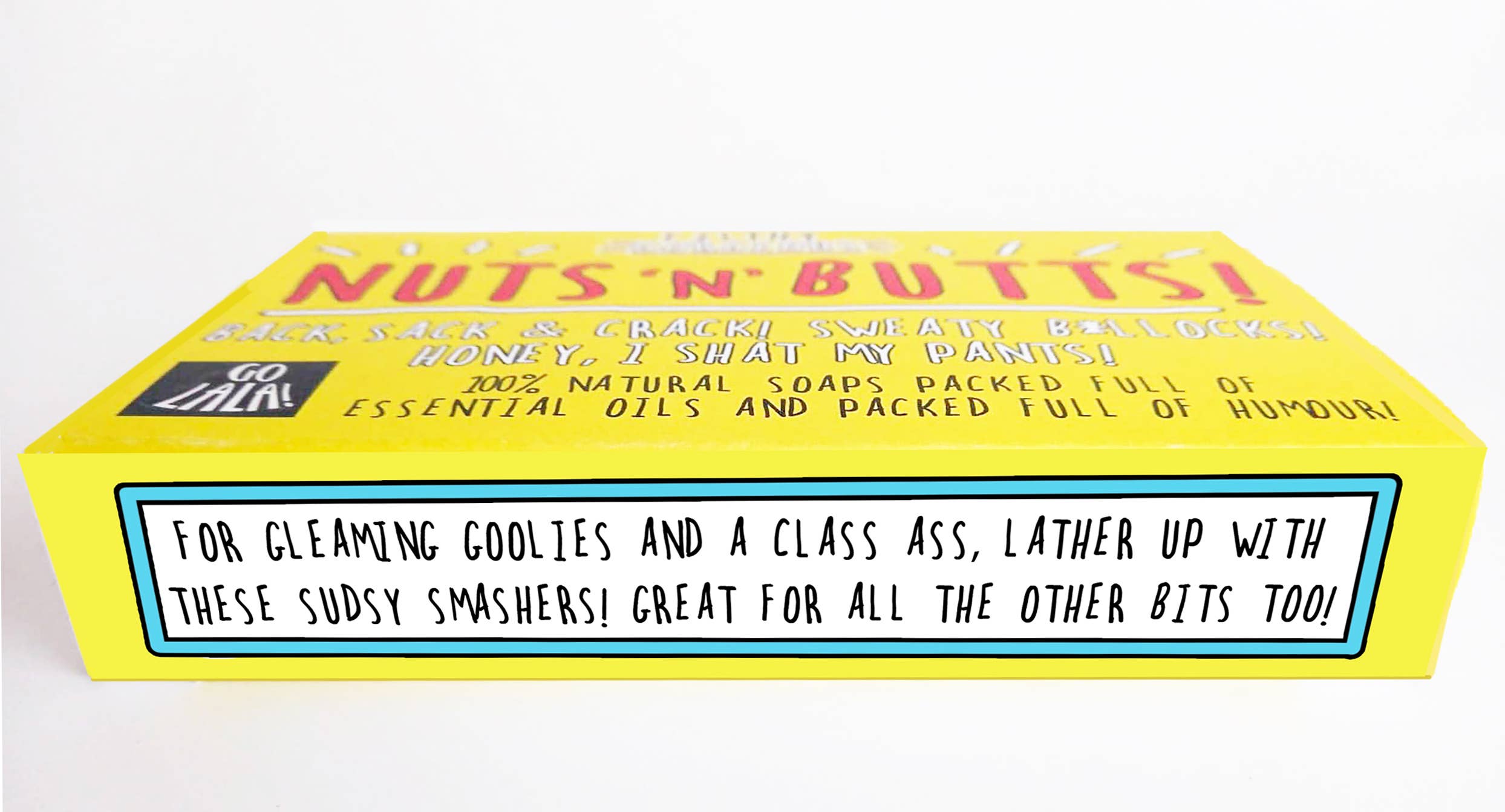 Nuts 'n' Butts Set of 3 Funny Soaps