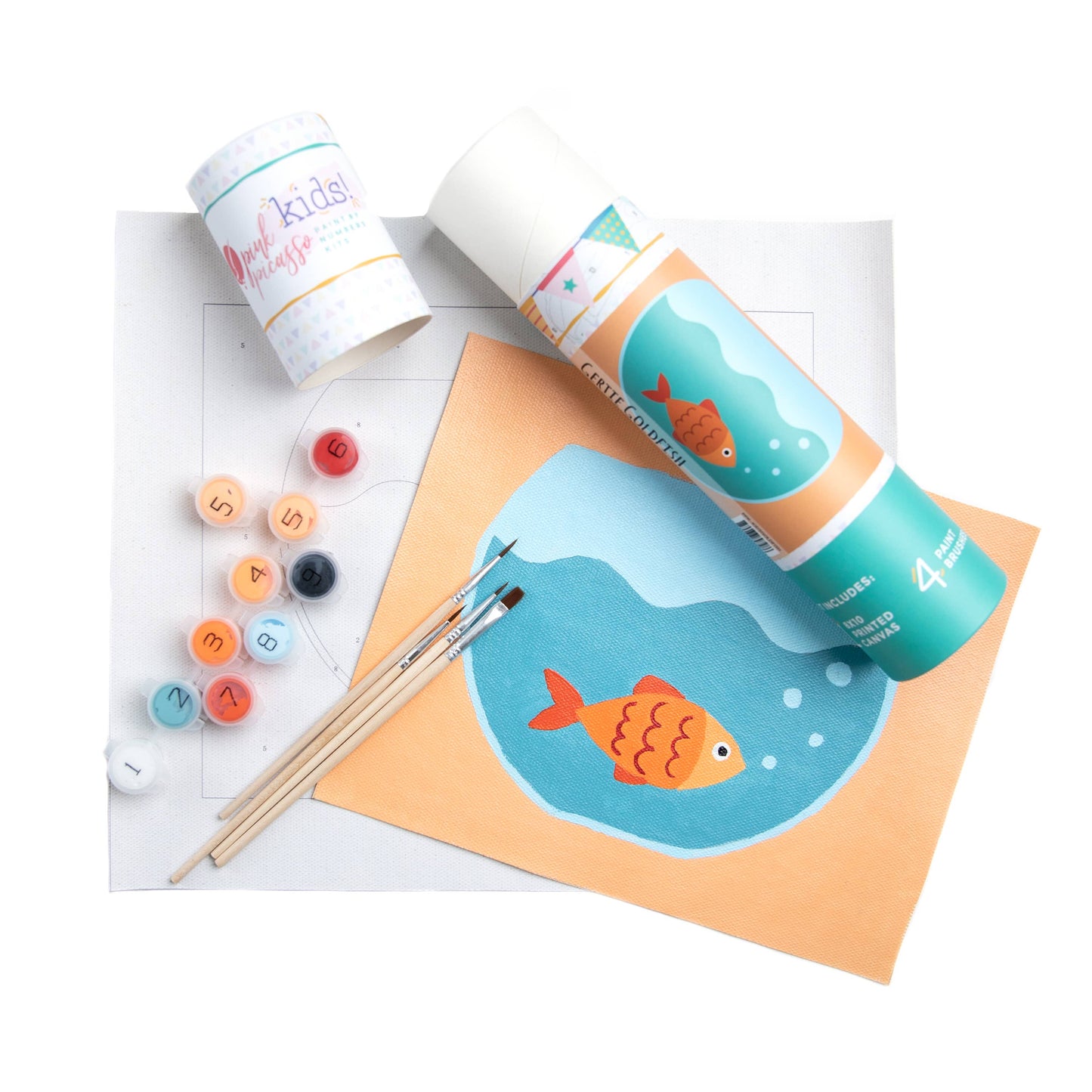 Gertie Goldfish Paint By Numbers Kit
