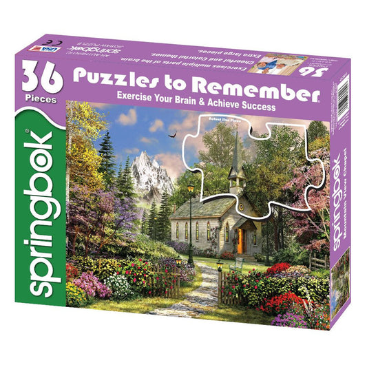 Mountain View Chapel 36pc Puzzle