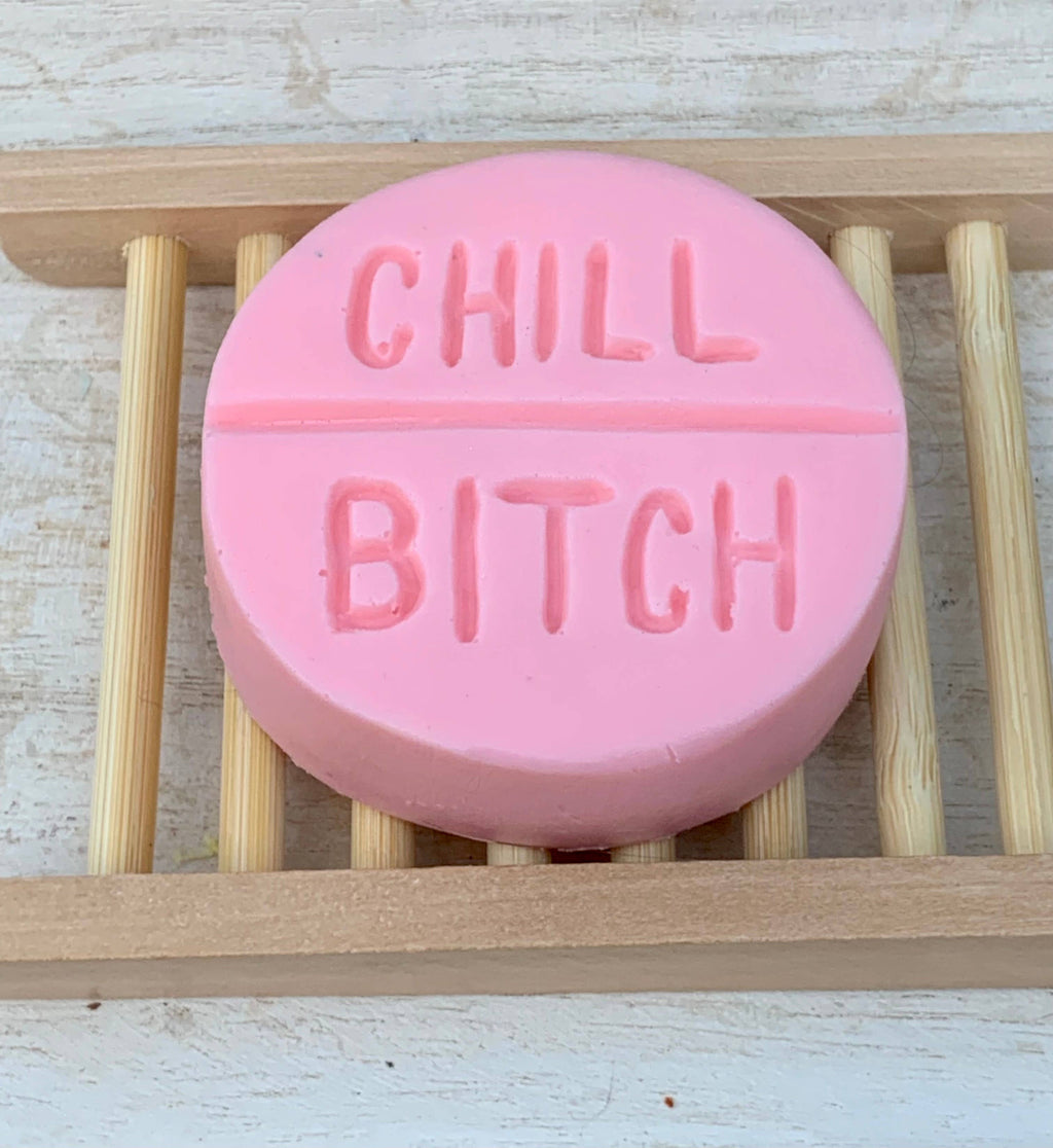 Chill B**ch Pink/Lemon Pill Soap