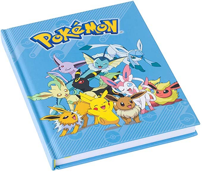 Pokémon Evie and Pikachu Journal Notebook
