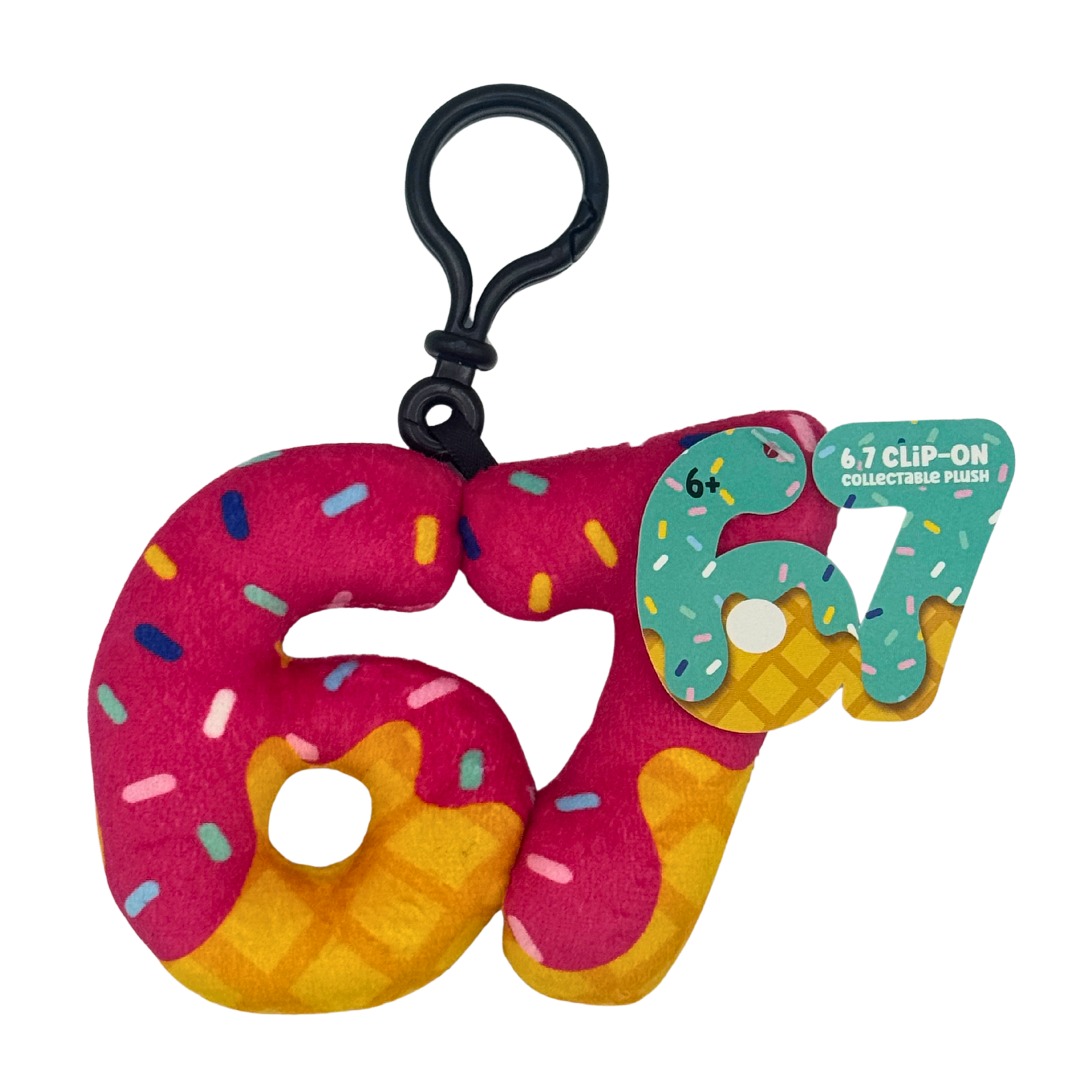 6-7 Clip On Plush