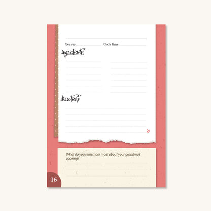 From Grandma's Kitchen Recipes and Recollections