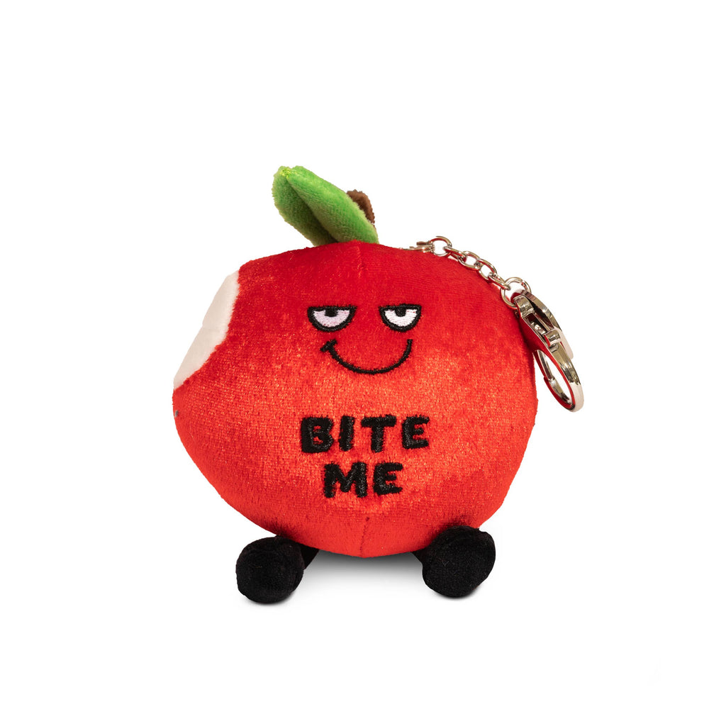 Bite Me Funny Plush Bag Charm