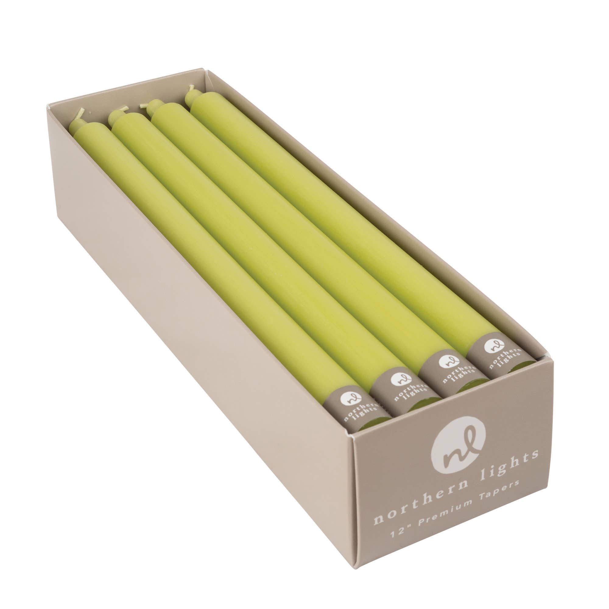 12" Taper Candles - New Leaf
