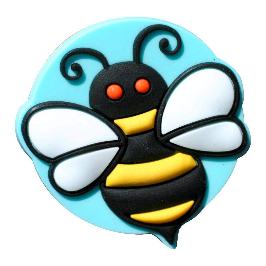 Bee Rubber Badge Holder