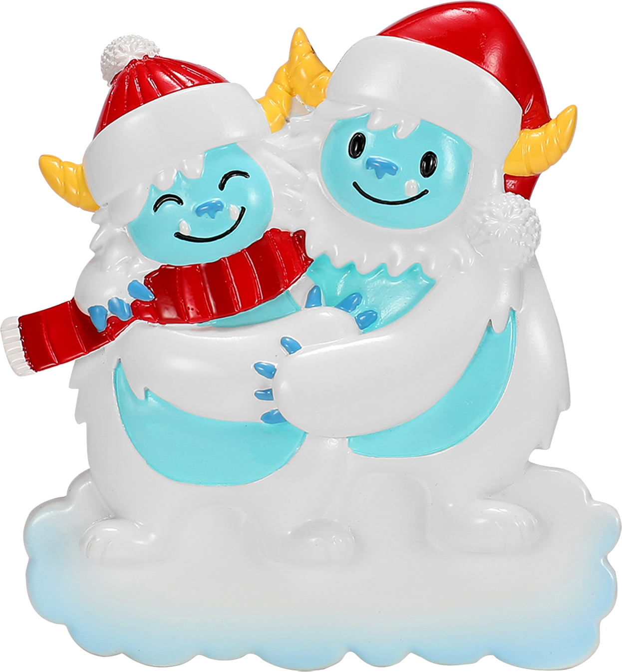 Yeti Family Personalized Ornament