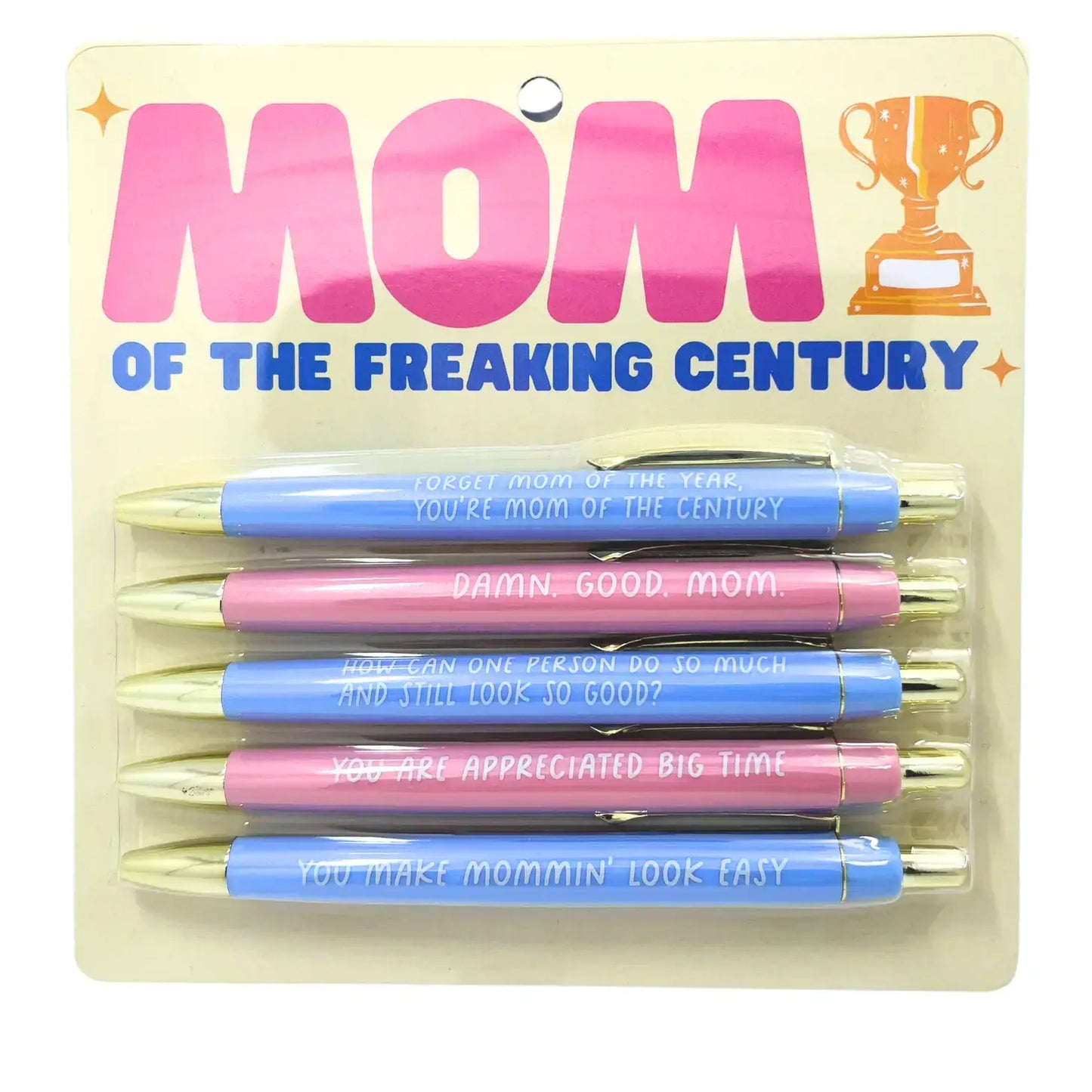 Mom Of The Freaking Century Pen Set