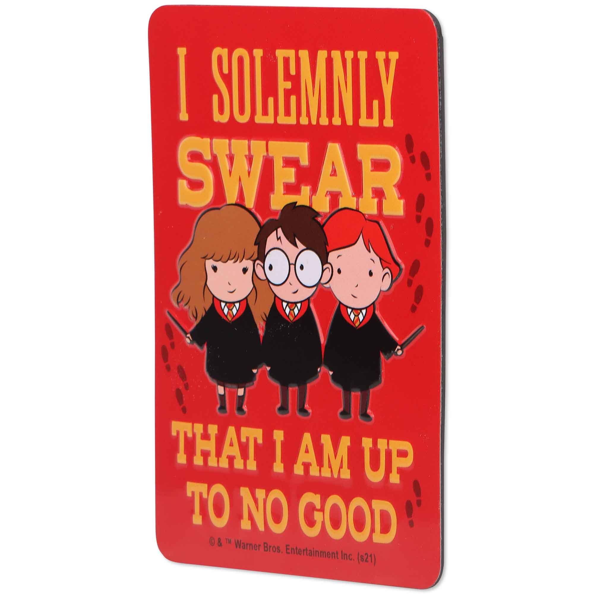 I Solemnly Swear That I Am Up to No Good Harry Potter Magnet