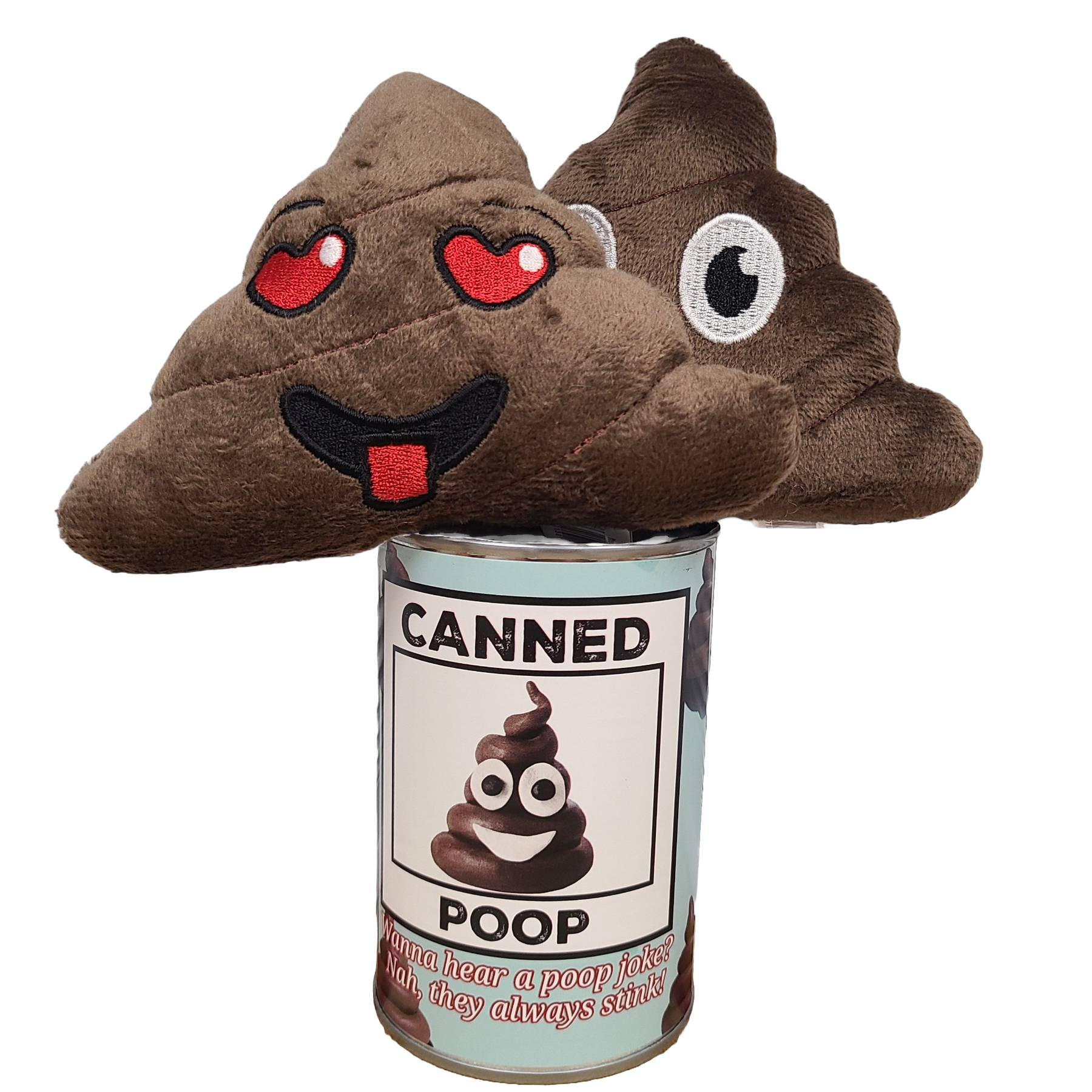 Canned Poop - Funny Gag Gift Dirty Santa White Elephant: Pop Top Lid