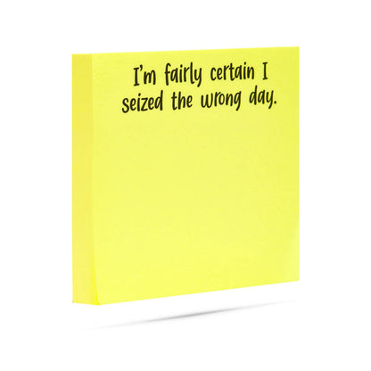 I'm Fairly Certain I Seized..Sassy Sticky Notes