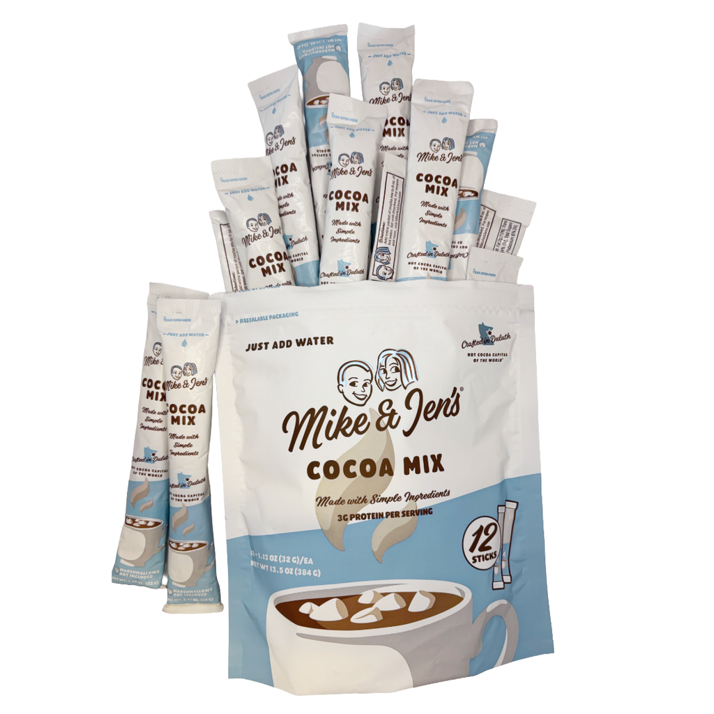 Mike and Jen's Single Serve Hot Cocoa Packets