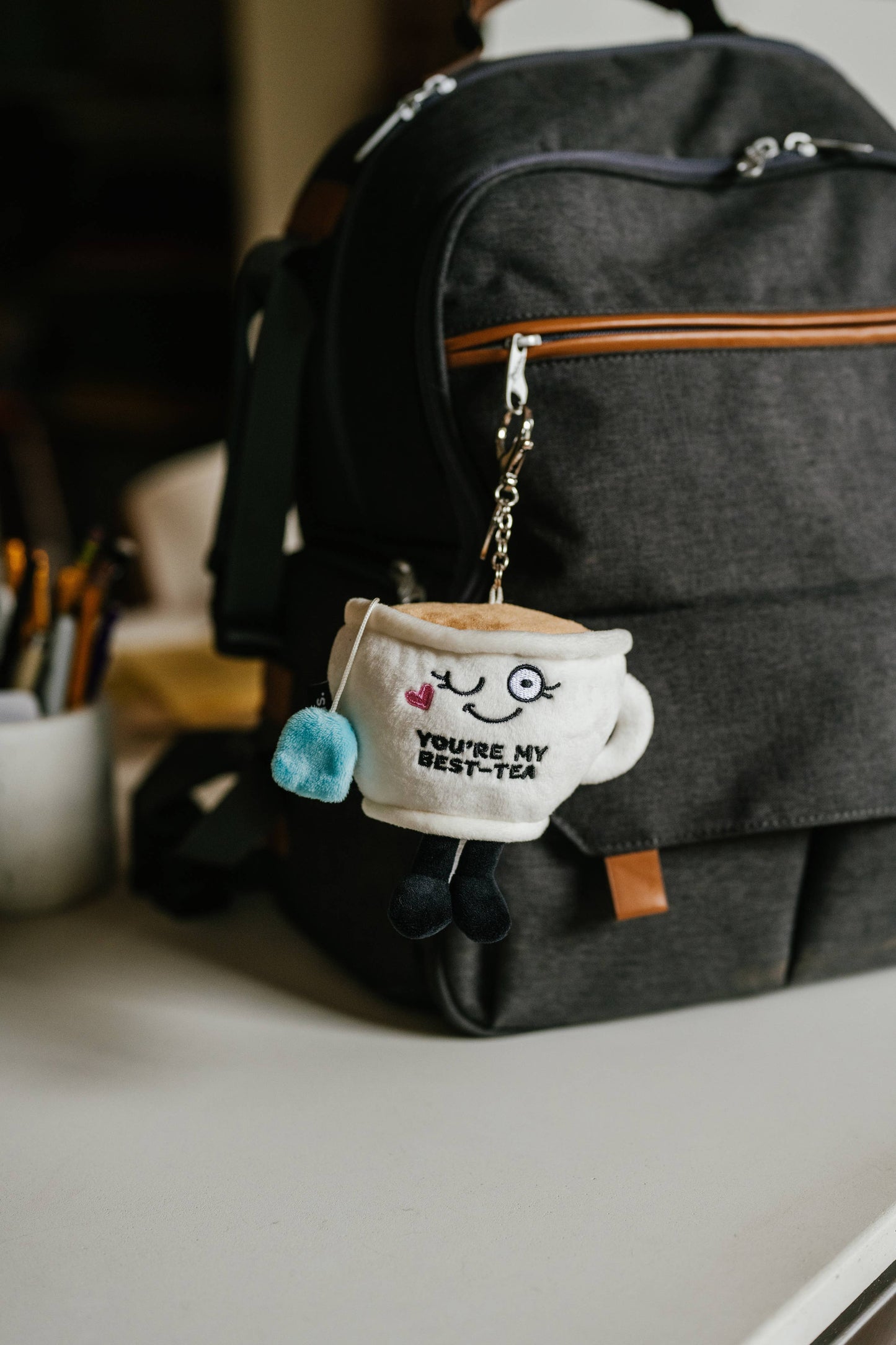 You're My Best-Tea Funny Plush Bag Charm