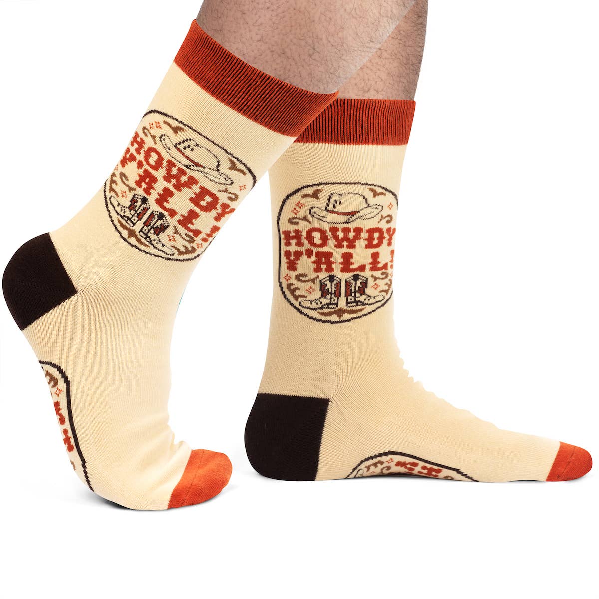 Howdy Y'all Country Western Socks