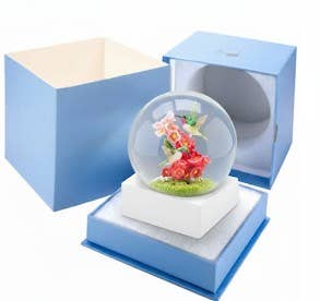 Hummingbird Snow Globe