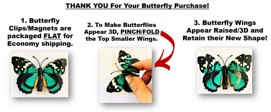 GLOW Butterfly Clip