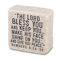 The Lord Bless You and Keep You...Stone Plaque