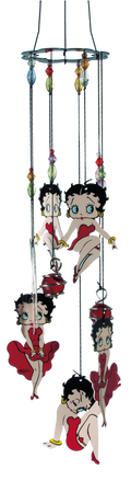 Betty Boop  Metal Wind Chime