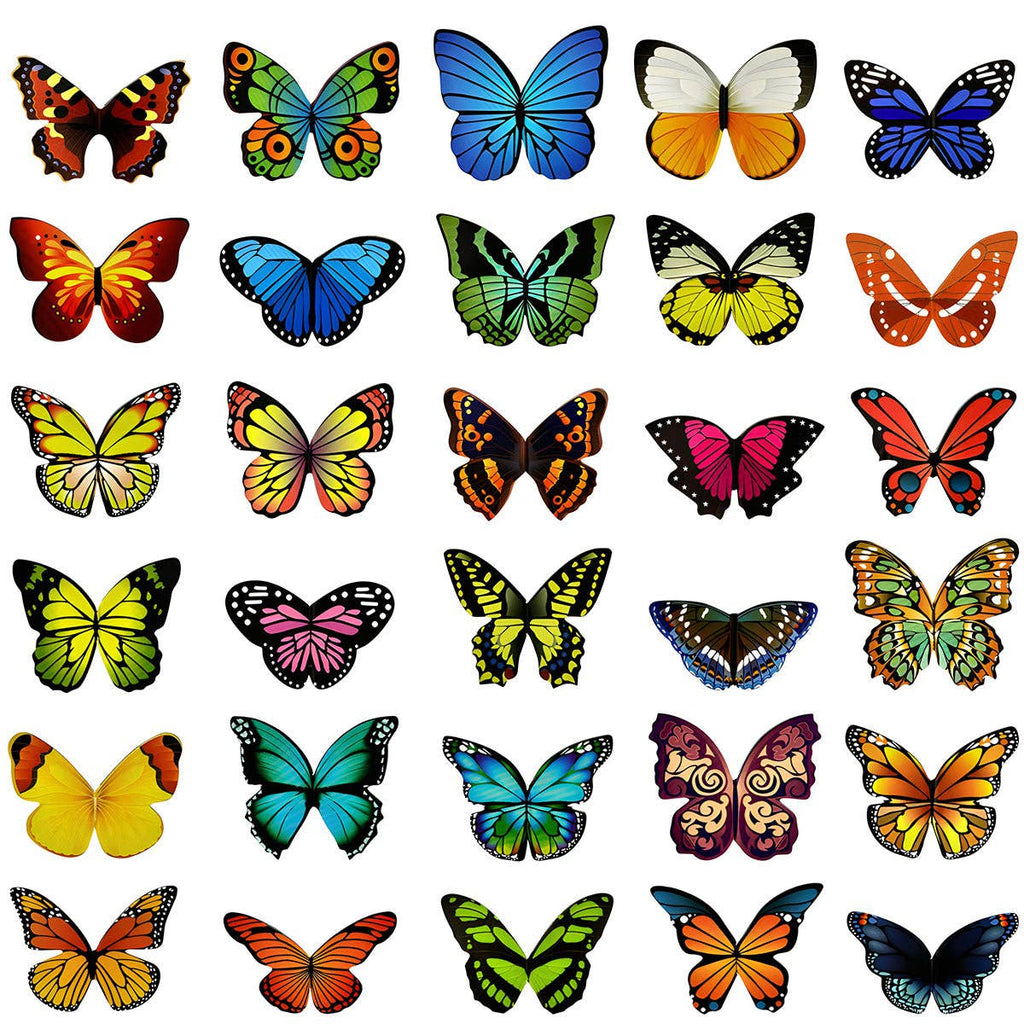 Magnetic Butterfly Bookmarks