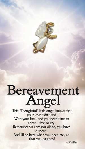 Bereavement Angel Lapel Pin