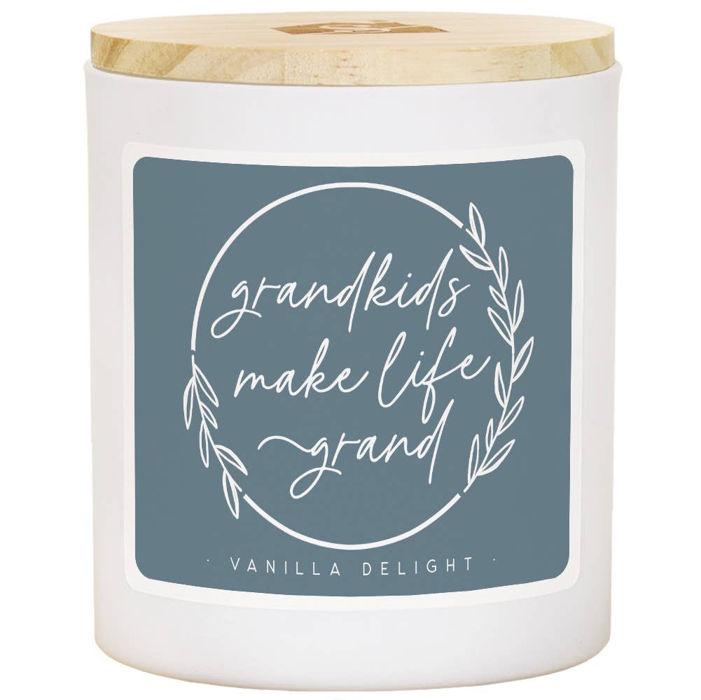 Grandkids Make Life Grand Candle